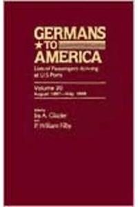 Germans to America, Aug. 19, 1867-May 14, 1868