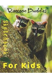 Raccoon Buddies Sketchbook For Kids
