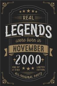Real Legends were born in November 2000