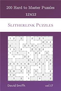 Slitherlink Puzzles - 200 Hard to Master Puzzles 12x12 vol.17