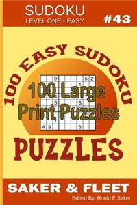 Sudoku Level One Easy #43
