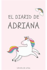 El Diario de Adriana Libreta de Notas