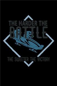 The harder the battle, the sweeter the victory