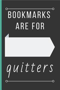 Bookmarks Are For Quitters
