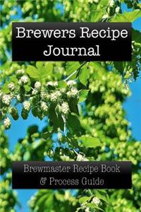 Brewers Recipe Journal