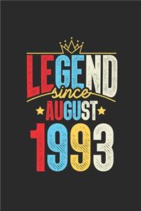 Legend Since August 1993