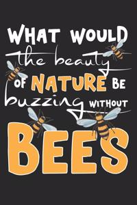 What would the beauty of nature be without buzzing bees?