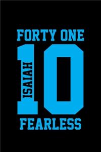 Isaiah Forty One 10 Fearless