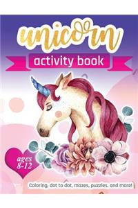 Unicorn Activity Book