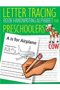 Letter Tracing Book Handwriting Alphabet for Preschoolers COW