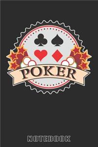 Poker Notebook: Playing Cards Journal