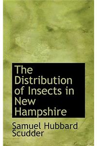 The Distribution of Insects in New Hampshire