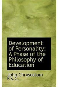 Development of Personality