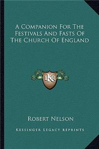 A Companion for the Festivals and Fasts of the Church of England