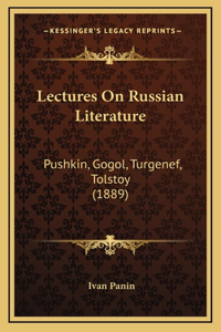 Lectures On Russian Literature