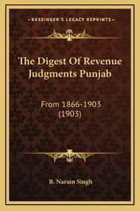 The Digest Of Revenue Judgments Punjab