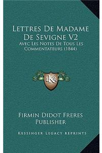 Lettres de Madame de Sevigne V2