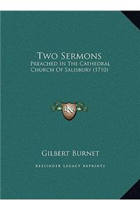 Two Sermons
