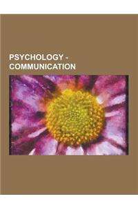 Psychology - Communication