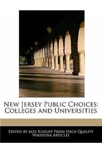 New Jersey Public Choices