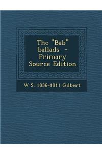 Bab Ballads