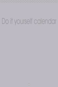 Do-It-Yourself Calendar 2017