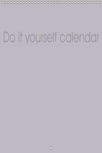 Do-It-Yourself Calendar 2017