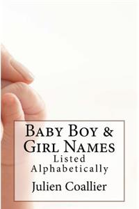 Baby Boy & Girl Names
