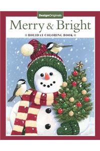 Merry & Bright Holiday Coloring Book