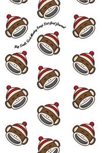 Big Smile Sock Monkey Emoji Dot-Grid Journal