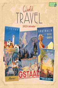 WORLD TRAVEL SQUARE WALL CALENDAR 2023