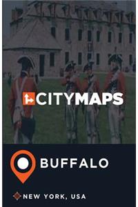 City Maps Buffalo New York, USA