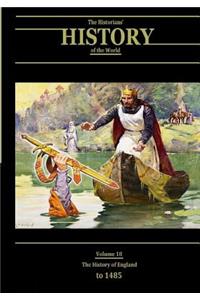 History of England to 1485