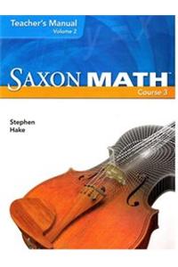 Saxon Math Course 3
