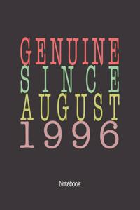 Genuine Since August 1996