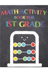 Math Activity Book for 1st Grade