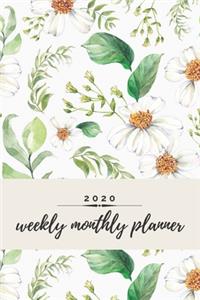 2020 Weekly Monthly Planner