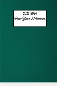 2020-2024 Five Year Planner