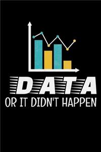 Data Or It Didn't Happen