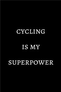 Cycling is my superpower