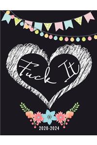 2020-2024 Monthly Five Year Planner
