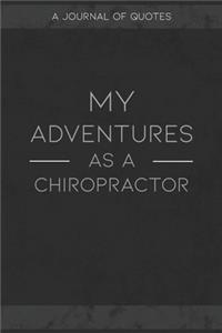 My Adventures As A Chiropractor