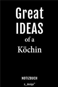 Notizbuch für Köche / Koch / Köchin