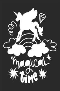 Magical Time (Unicorn Journal Notebook)