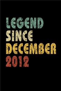 Legend Since December 2012