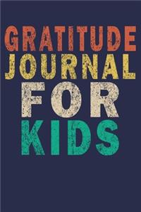 Gratitude Journal for Kids