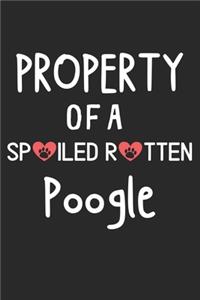 Property Of A Spoiled Rotten Poogle