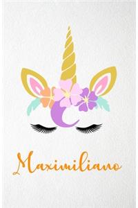 Maximiliano A5 Lined Notebook 110 Pages