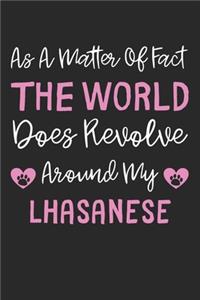 As A Matter Of Fact The World Does Revolve Around My Lhasanese