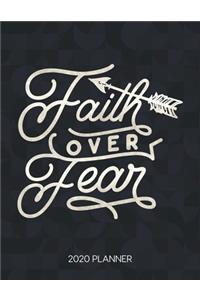 Faith Over Fear 2020 Planner